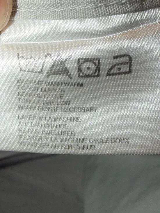 Harley Davidson mens gray/beige button down collared shirt XL tall - Picture 4 of 4